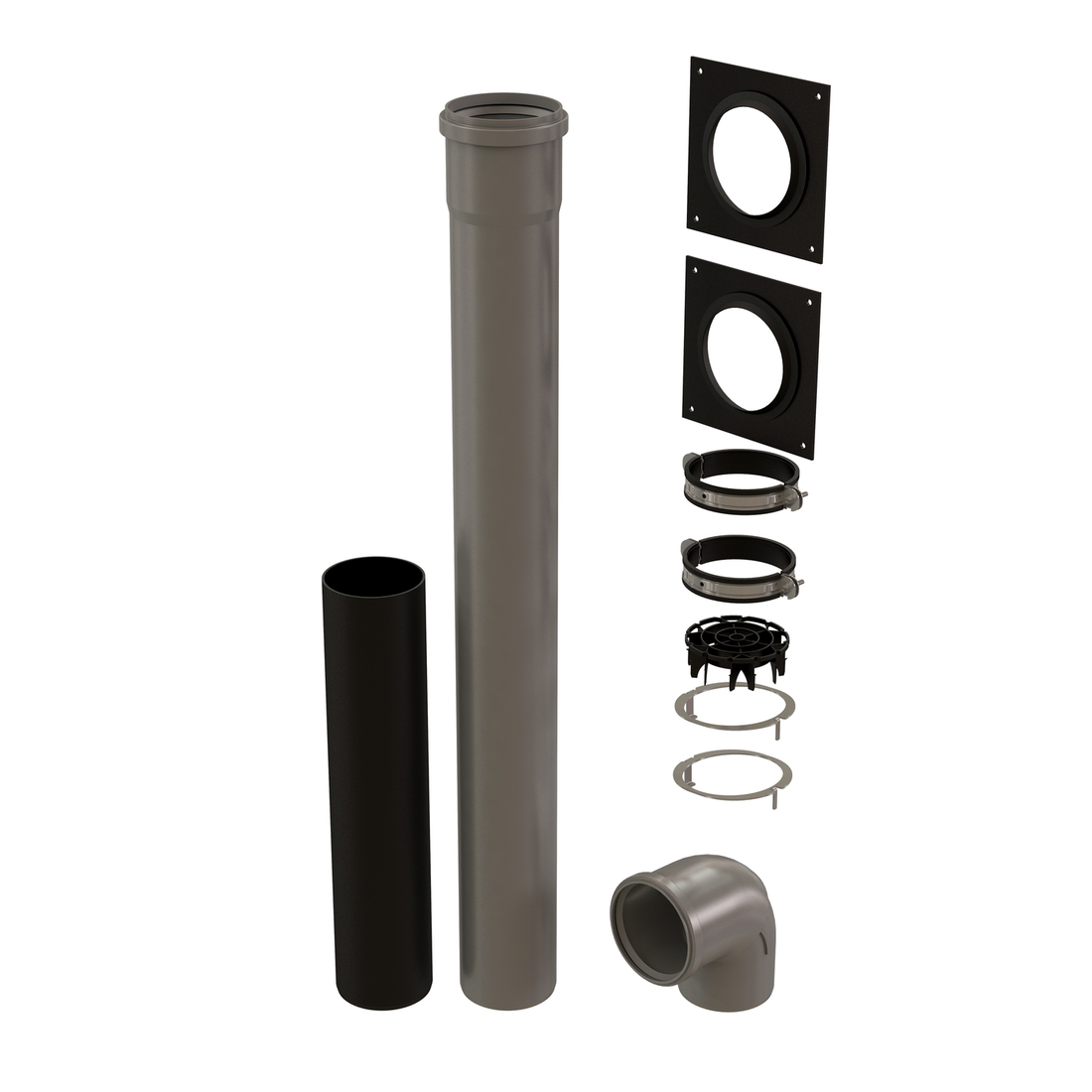 Image of 4" Single Wall Vent Kit Horizontal