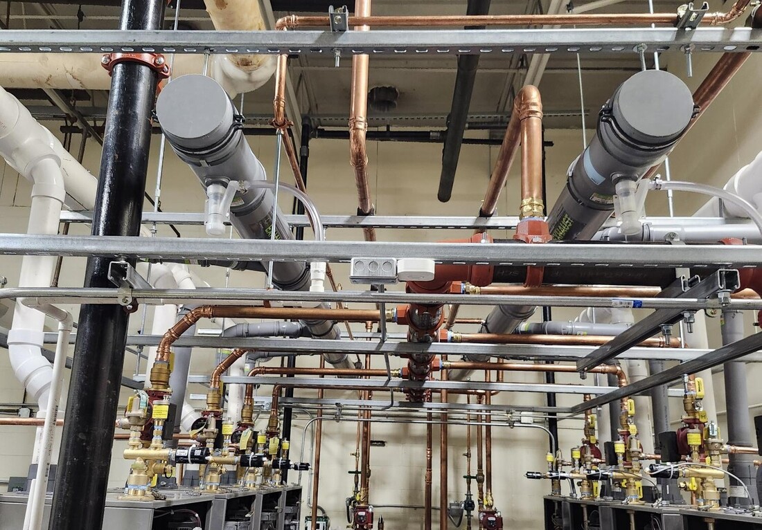 common vent system for Tandem Foods