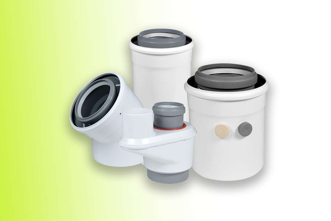 4 concentric adaptors and vent lengths 