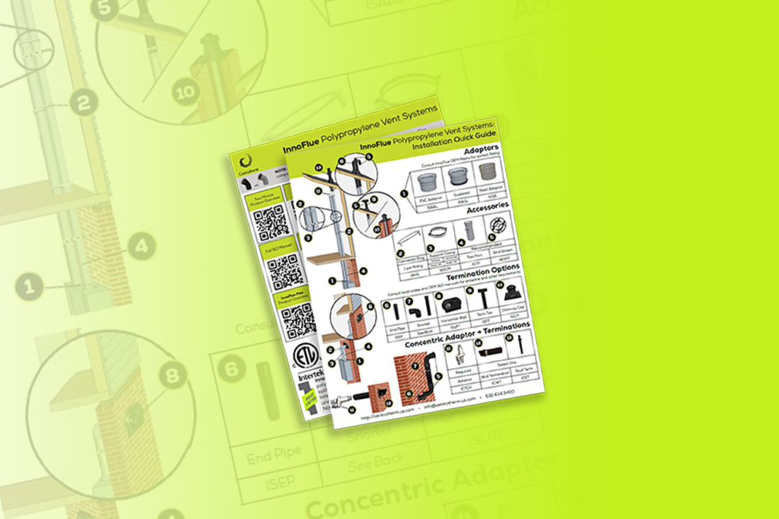 images of innoflue lite quick guide